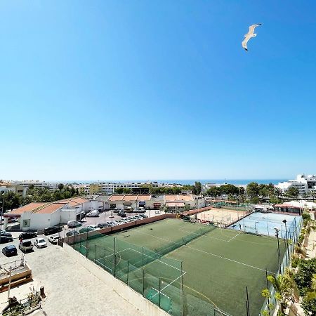 Panoramic Seaview - 2 Bedroom, Main Ave, 15 Min Walk Beach, Workspace البوفيرا المظهر الخارجي الصورة