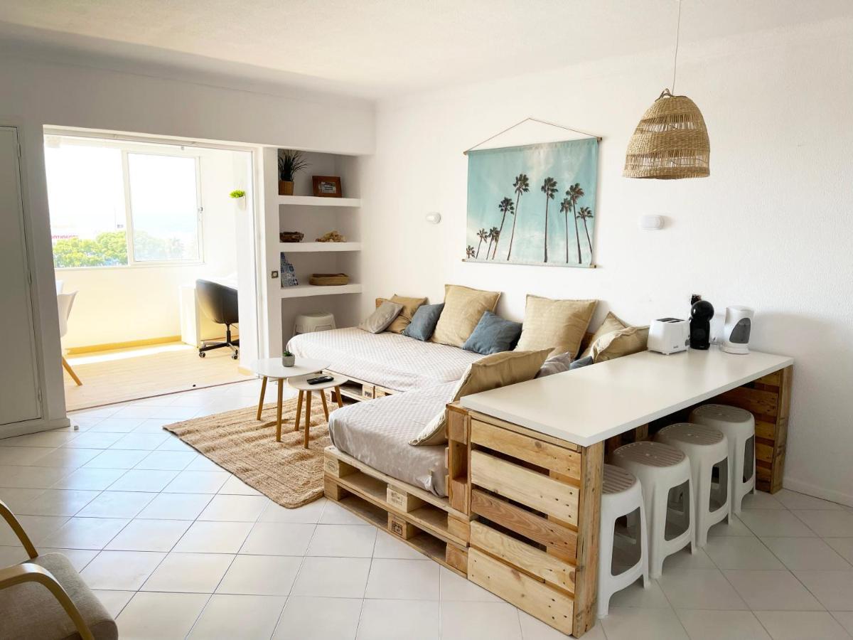 Panoramic Seaview - 2 Bedroom, Main Ave, 15 Min Walk Beach, Workspace البوفيرا المظهر الخارجي الصورة